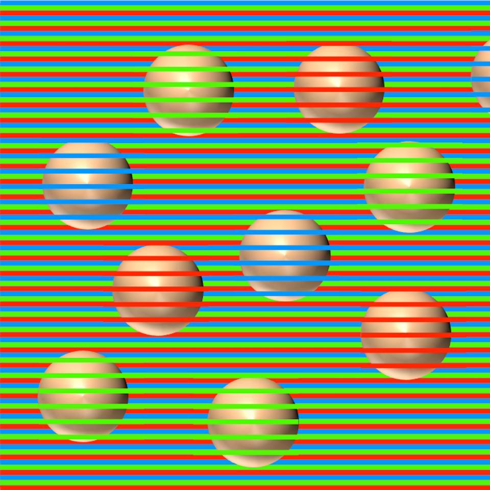 De quelle couleur sont ces boules ? Cette illusion d'optique bluffante — free download
